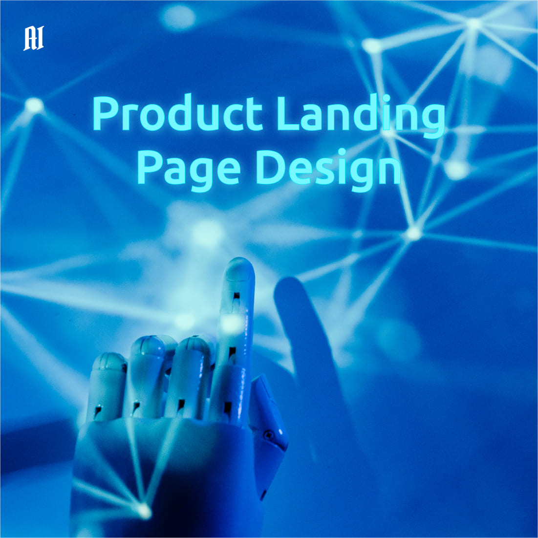 product landing page template.