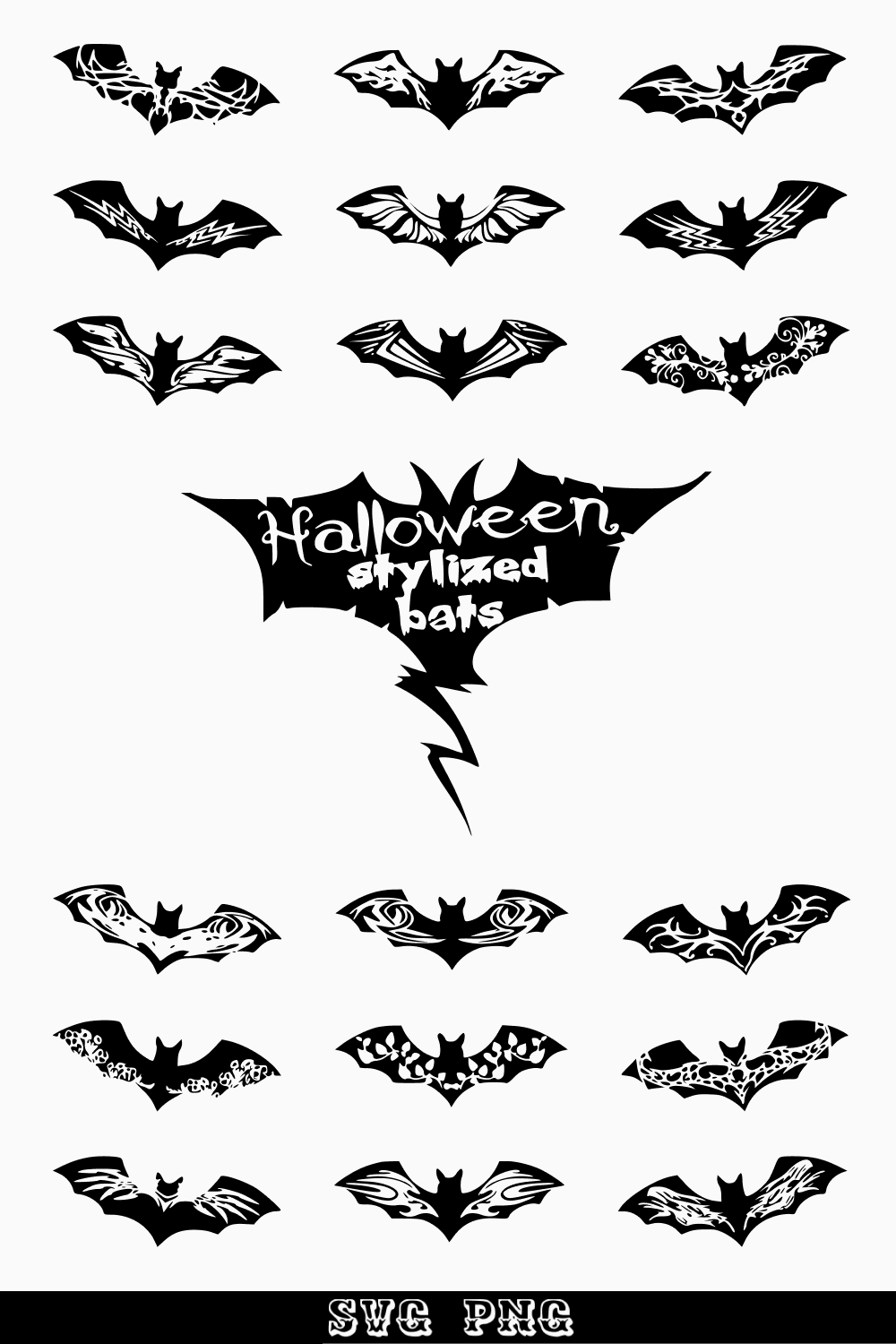 01. halloween bat decor svg bundle 1000 x 1500