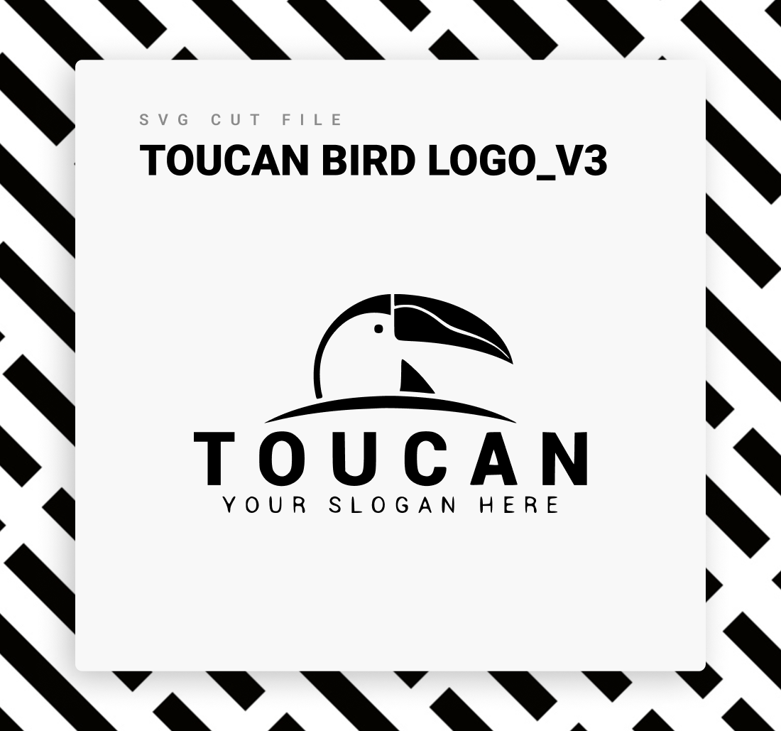 Toucan Bird Logo_V3 SVG.