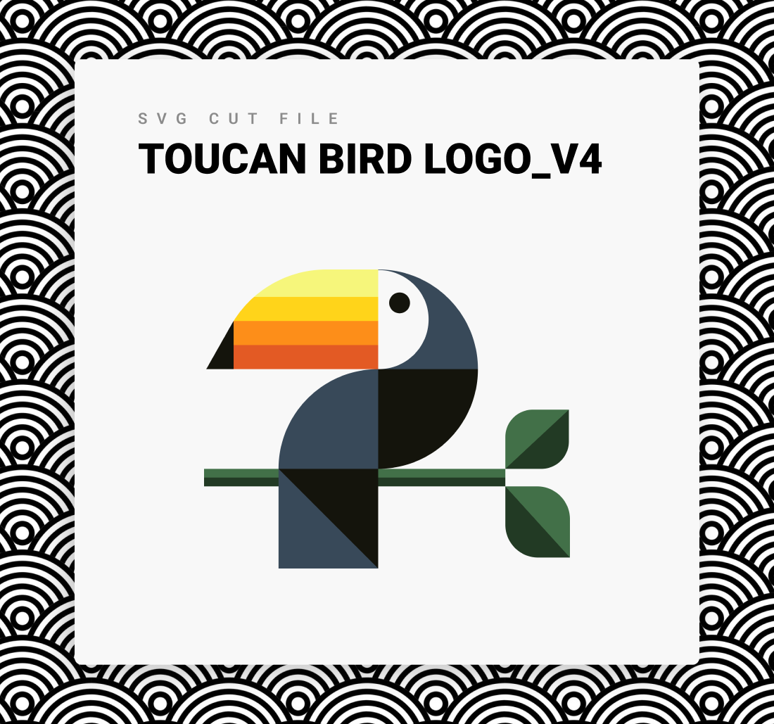 Toucan Bird Logo_V4 SVG.