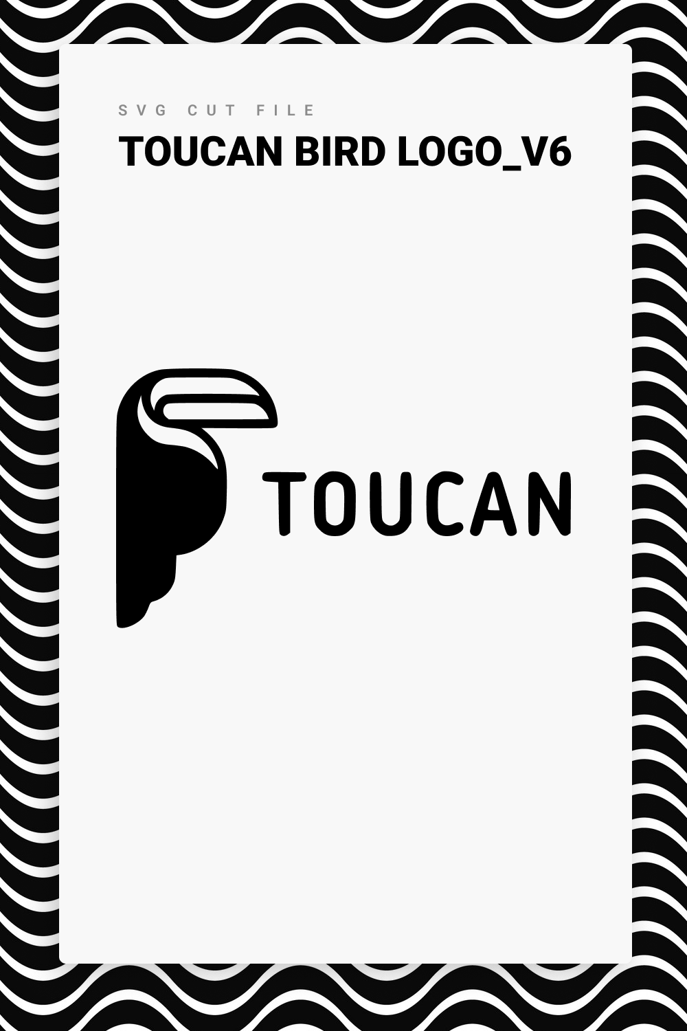 01. toucan bird logo v6 svg 1000 x 1500