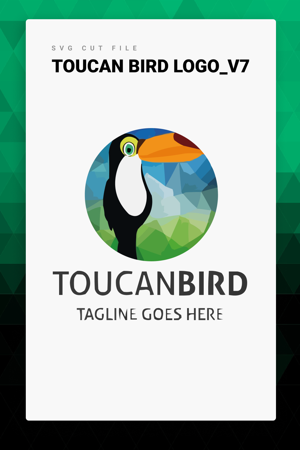 01. toucan bird logo v7 svg 1000 x 1500