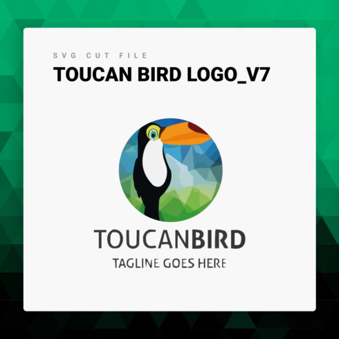 Toucan Bird Logo_V7 SVG.