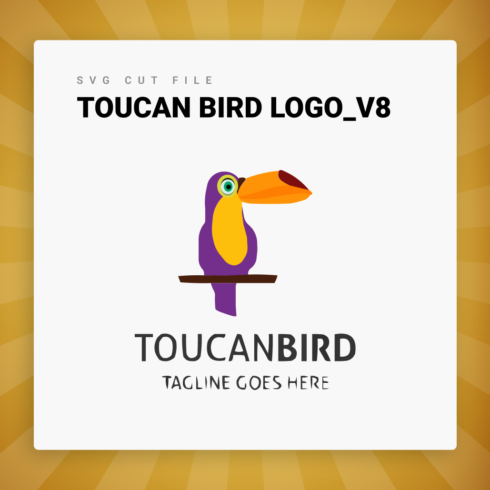 Toucan Bird Logo_V8 SVG.