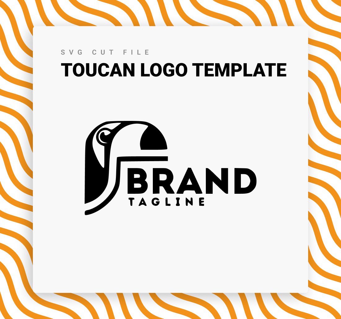 Toucan Logo Template SVG cover.