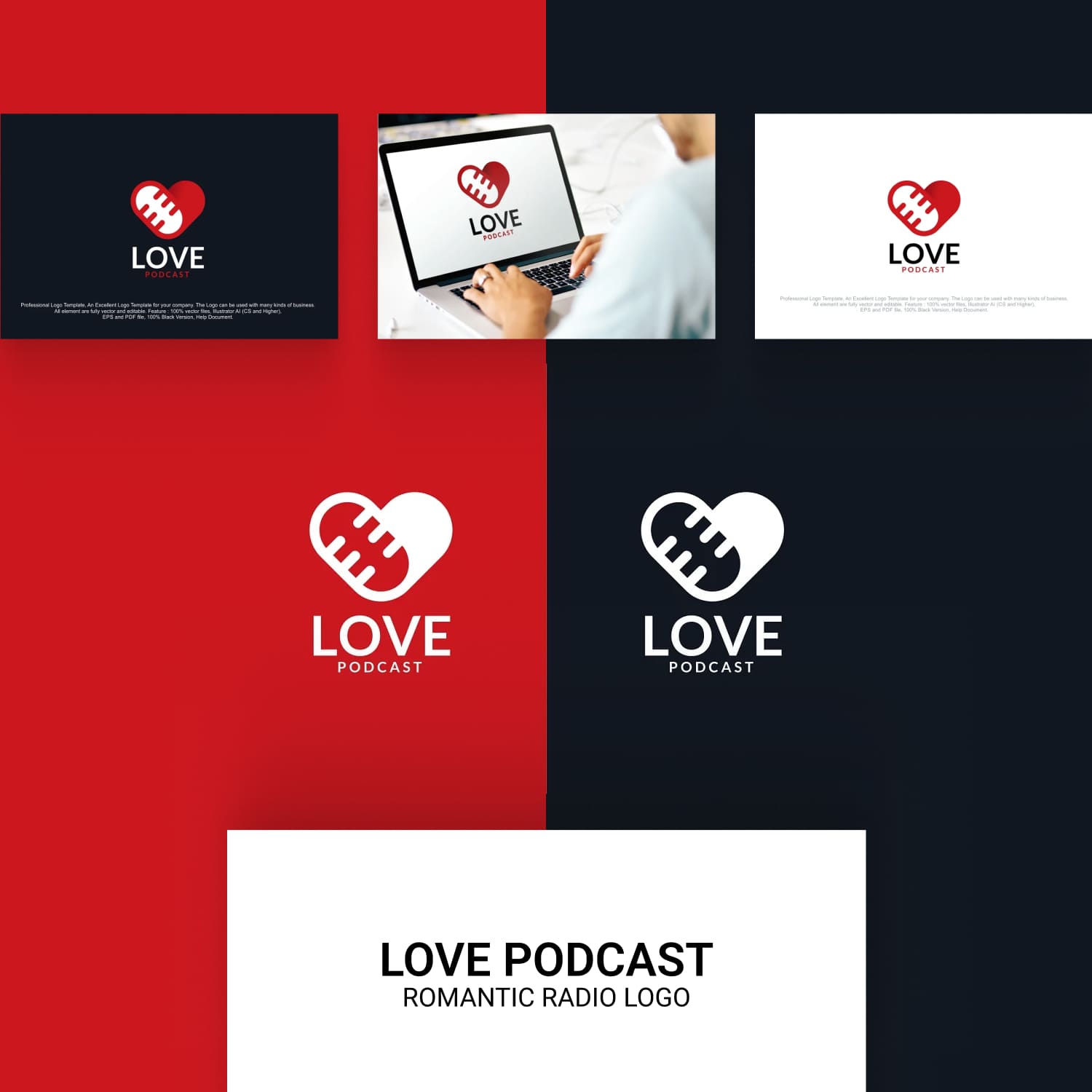 Love Podcast - Romantic Radio Logo.