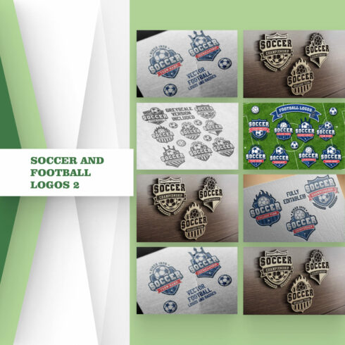 Soccer and Football Logos 2.