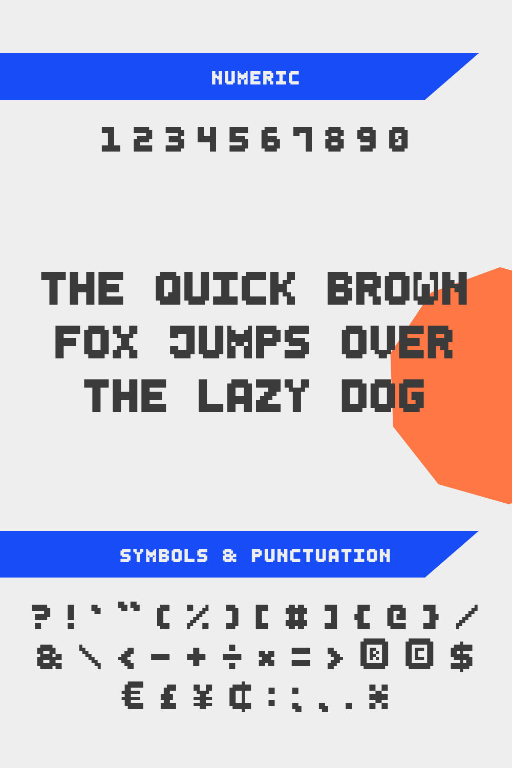 Light illustrations with a white font.