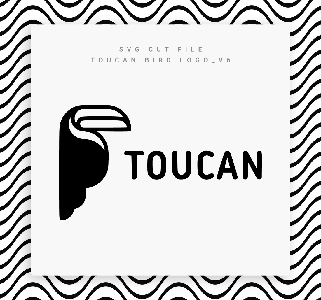 Toucan bird logo_V6 SVG cover.