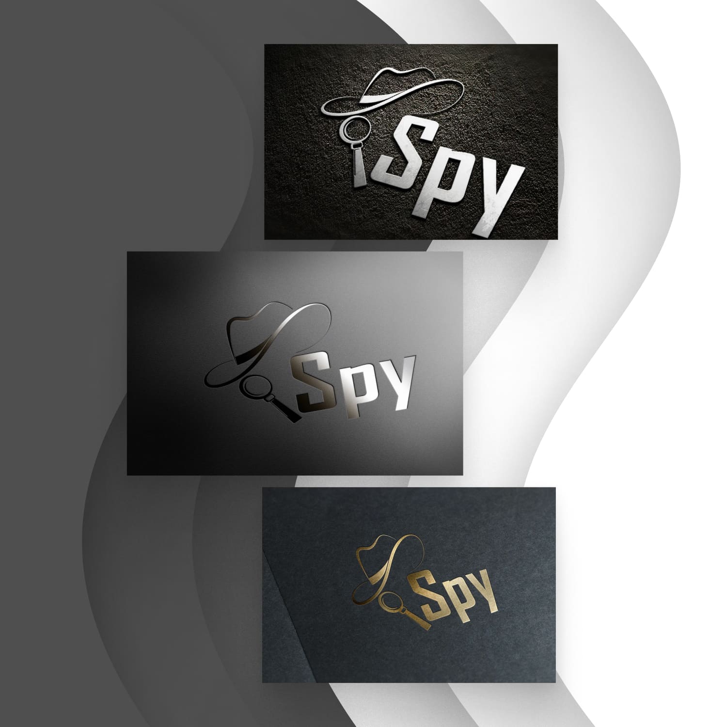 Spy logo cover.