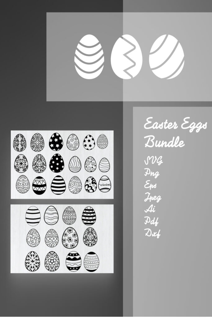 Easter Eggs SVG Bundle – MasterBundles