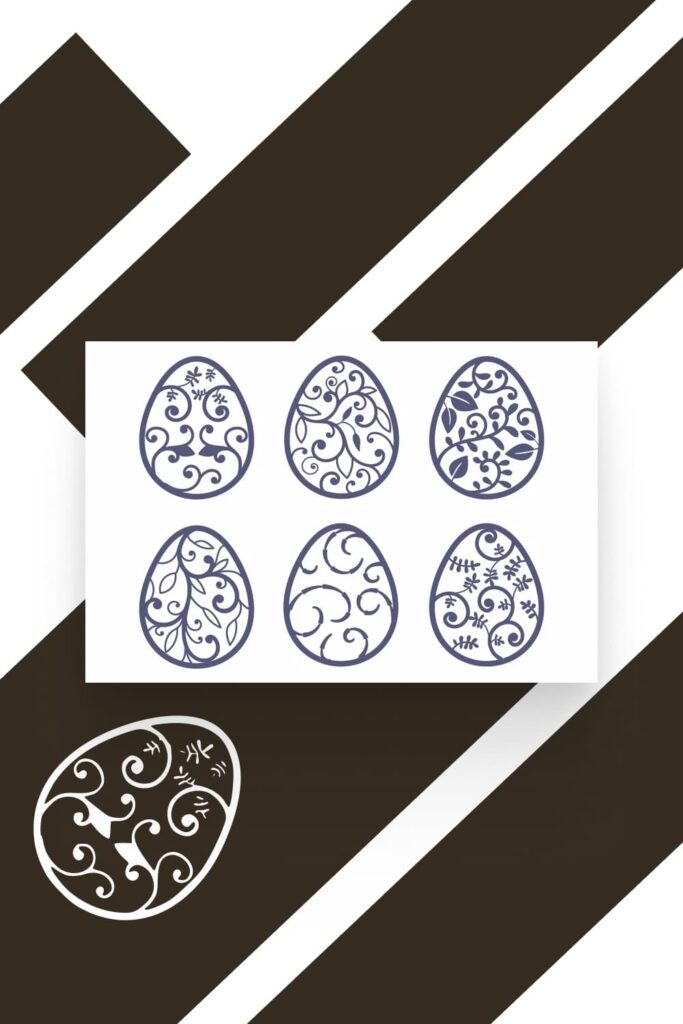 Easter Eggs SVG Cut file for Crafters – MasterBundles