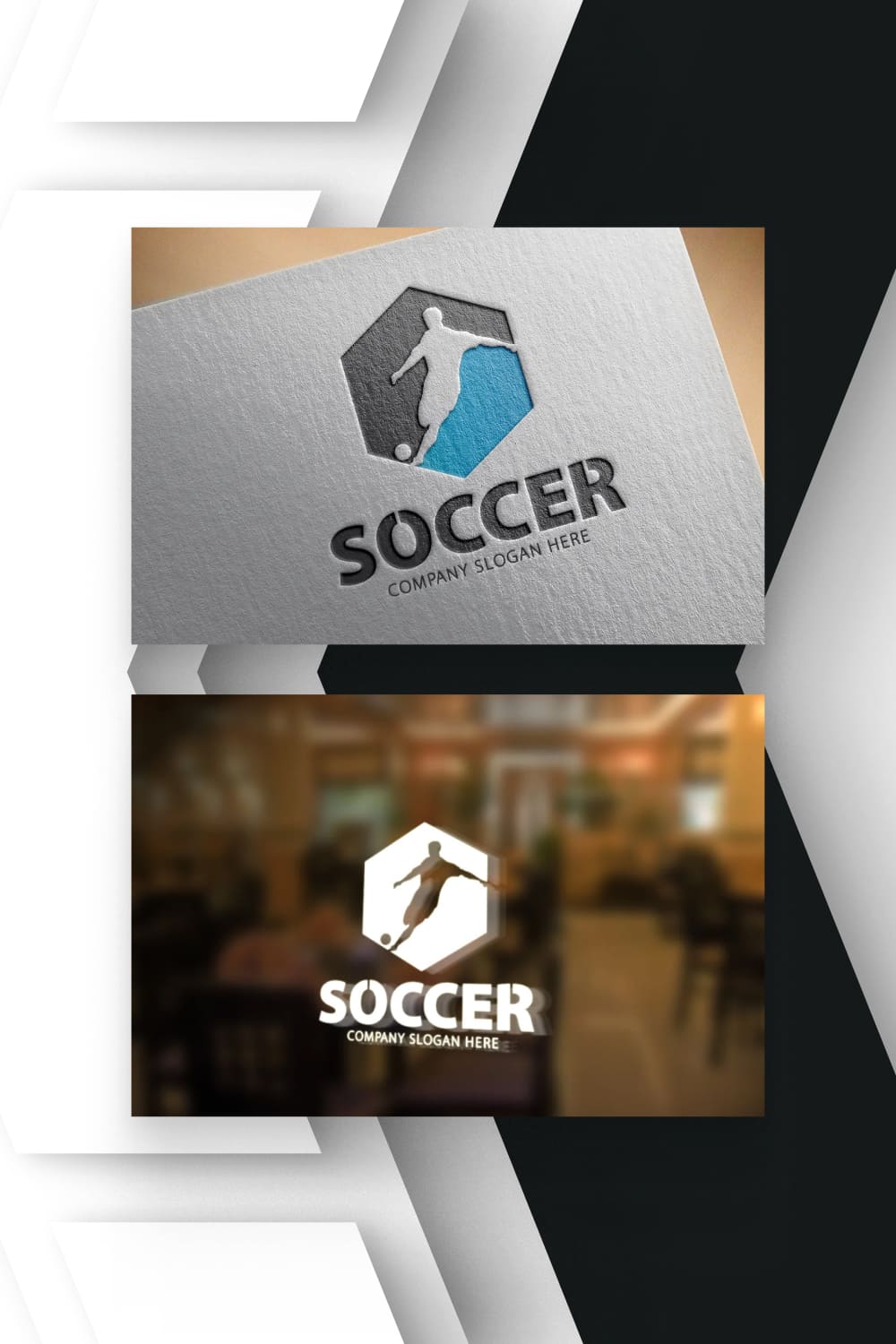 Laconic logos for sport.