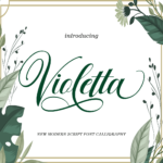 Violetta Handmade Script Font