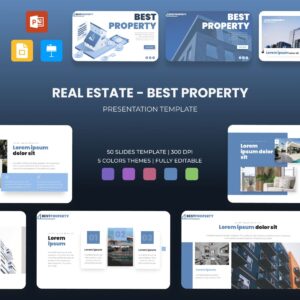 Best Property Real Estate Presentation Template.