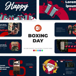 Happy Boxing DayPowerpoint Template.