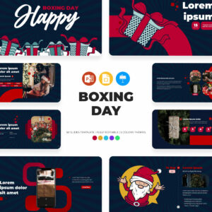 Happy Boxing Day Presentation Template.