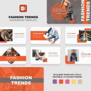 Fashion Trends Powerpoint Template.
