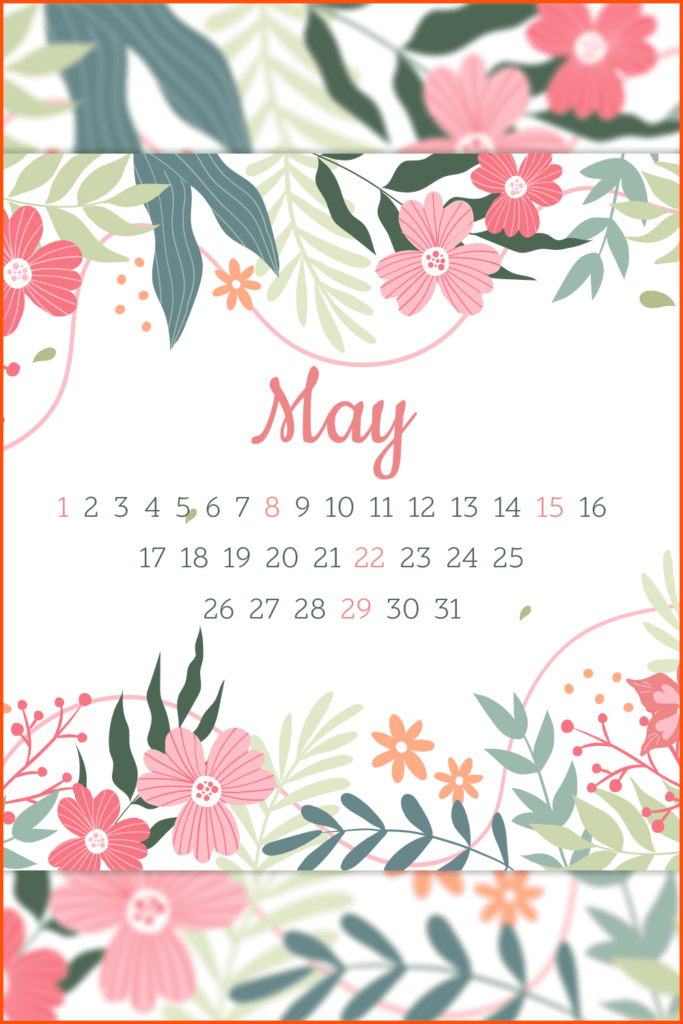 50+ Amazing May Calendars 2022 Collection - MasterBundles