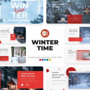 Winter Time Powerpoint Template.