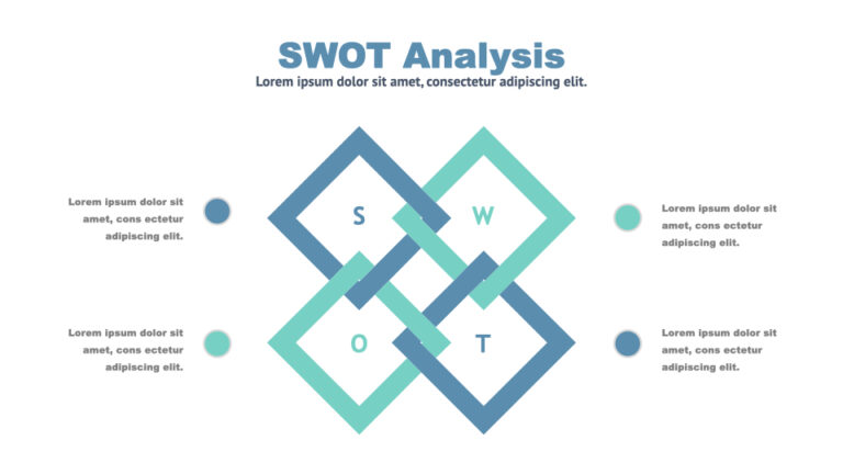 Red SWOT Powerpoint Template: 50 Slides – MasterBundles