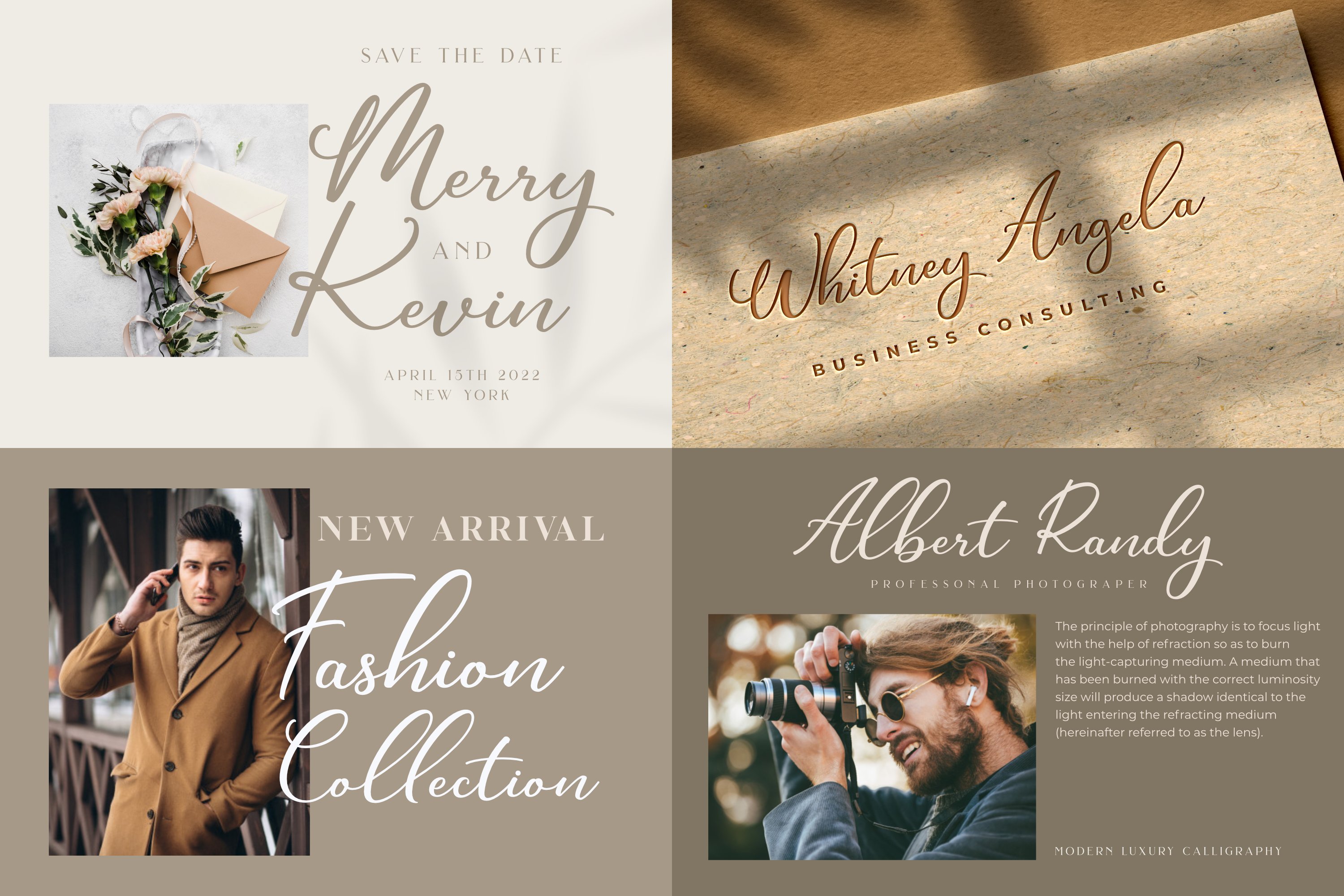 The perfect font for weddings and invitations.