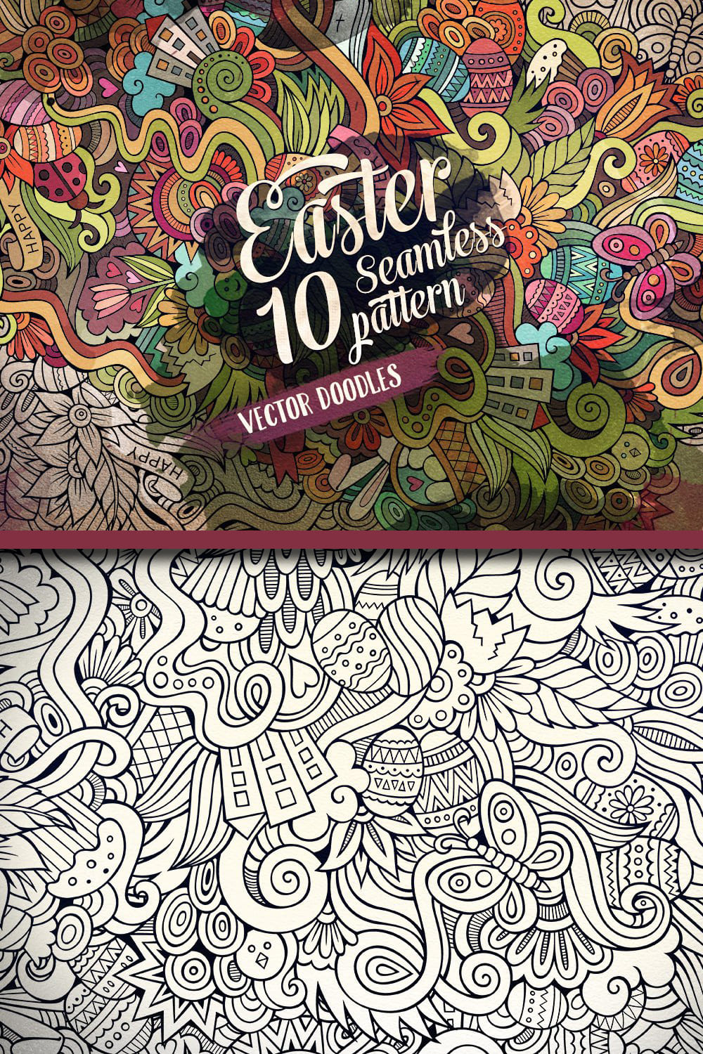 Nice colors for Easter illustrations.