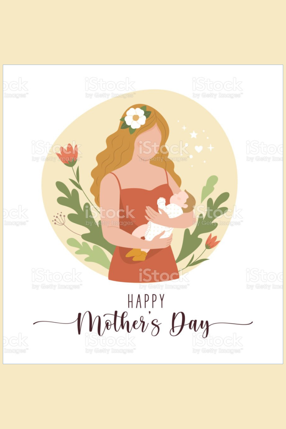 Adorable and stylish Mother’s Day image.