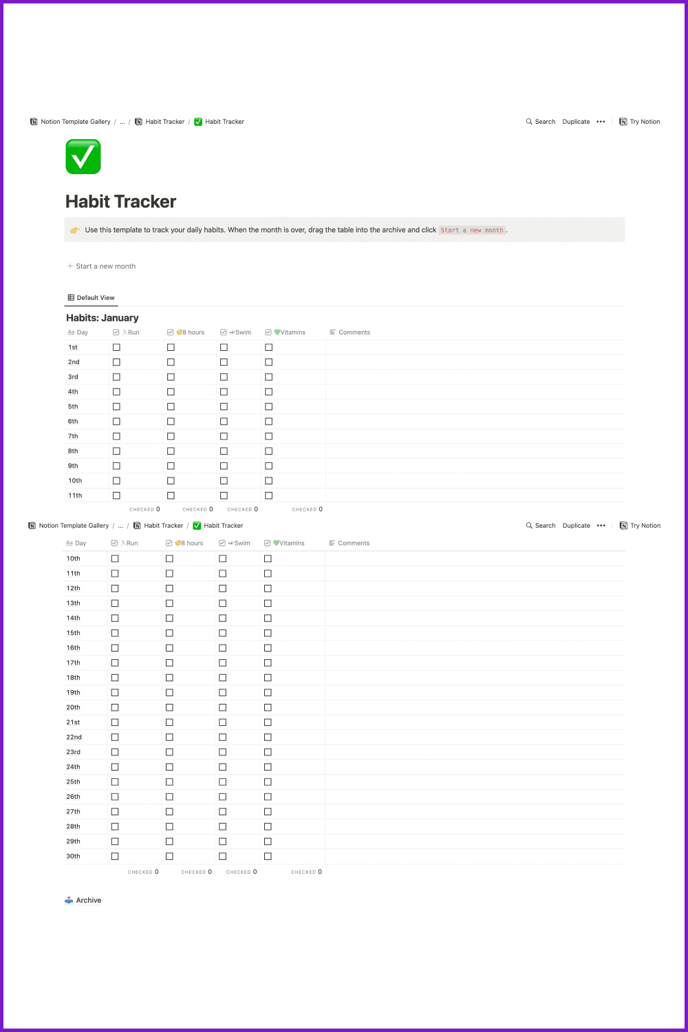 Habit Tracker.