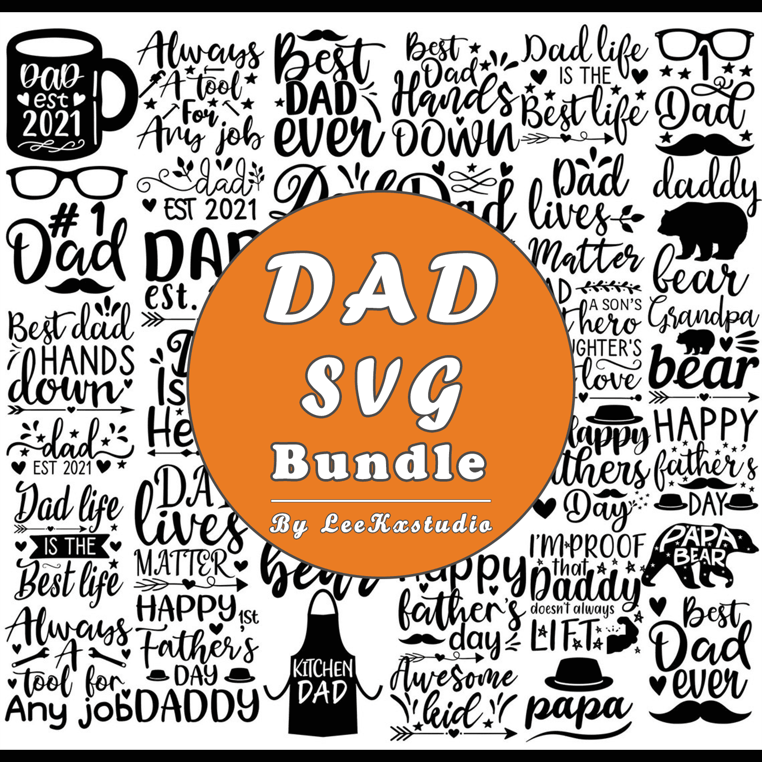 Fathers day svg cover.