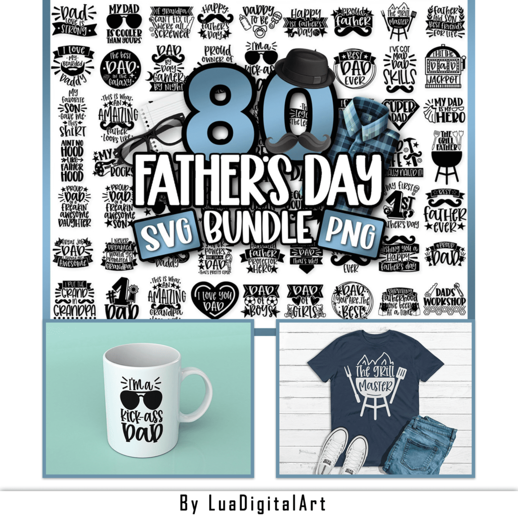 Fathers Day Svg Bundle | Dad Svg | Svg Cut Files For Cricut – MasterBundles