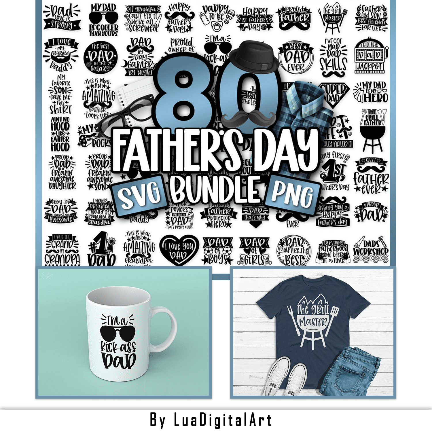Fathers Day Svg Bundle | Dad Svg | Svg Cut Files For Cricut cover.