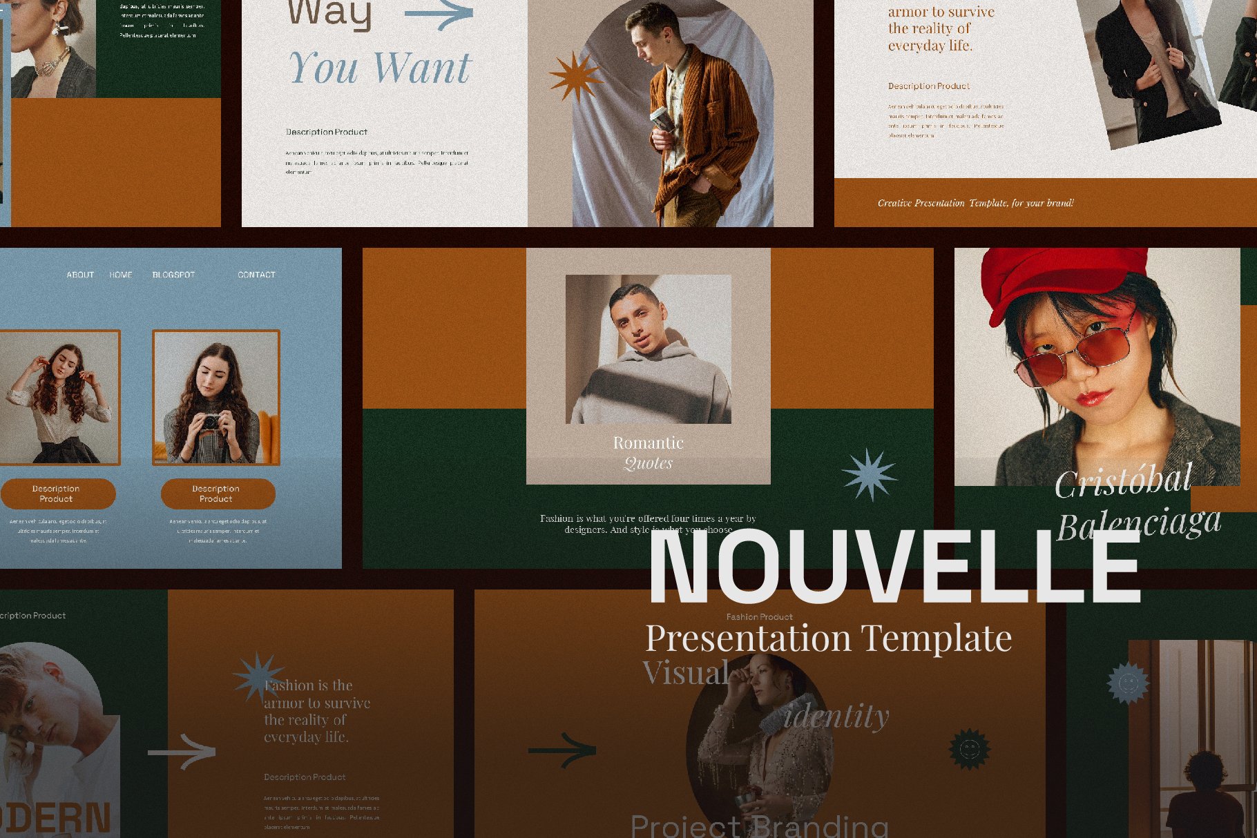 This template is premium for stylish and expensive presentations.