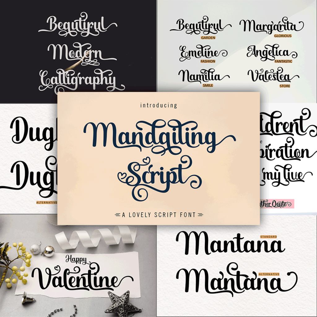 6 Cool Handmade Script Fonts Bundle | Master Bundles
