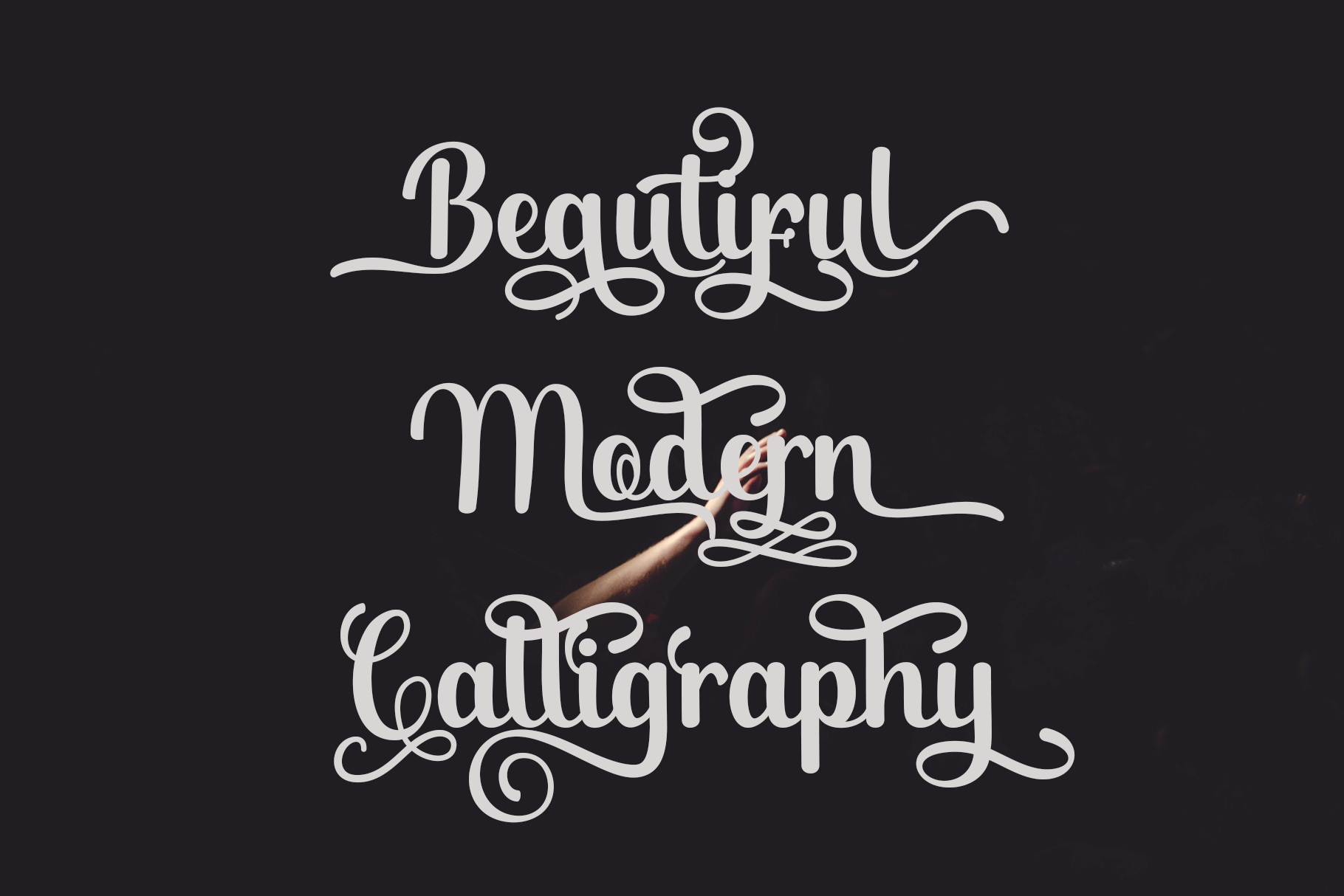 Mandailing Script Calligraphy Font previews.