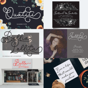 6 Cool Handmade Script Fonts Bundle | Master Bundles