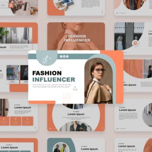 Fashion Influencer Google Slides Theme.