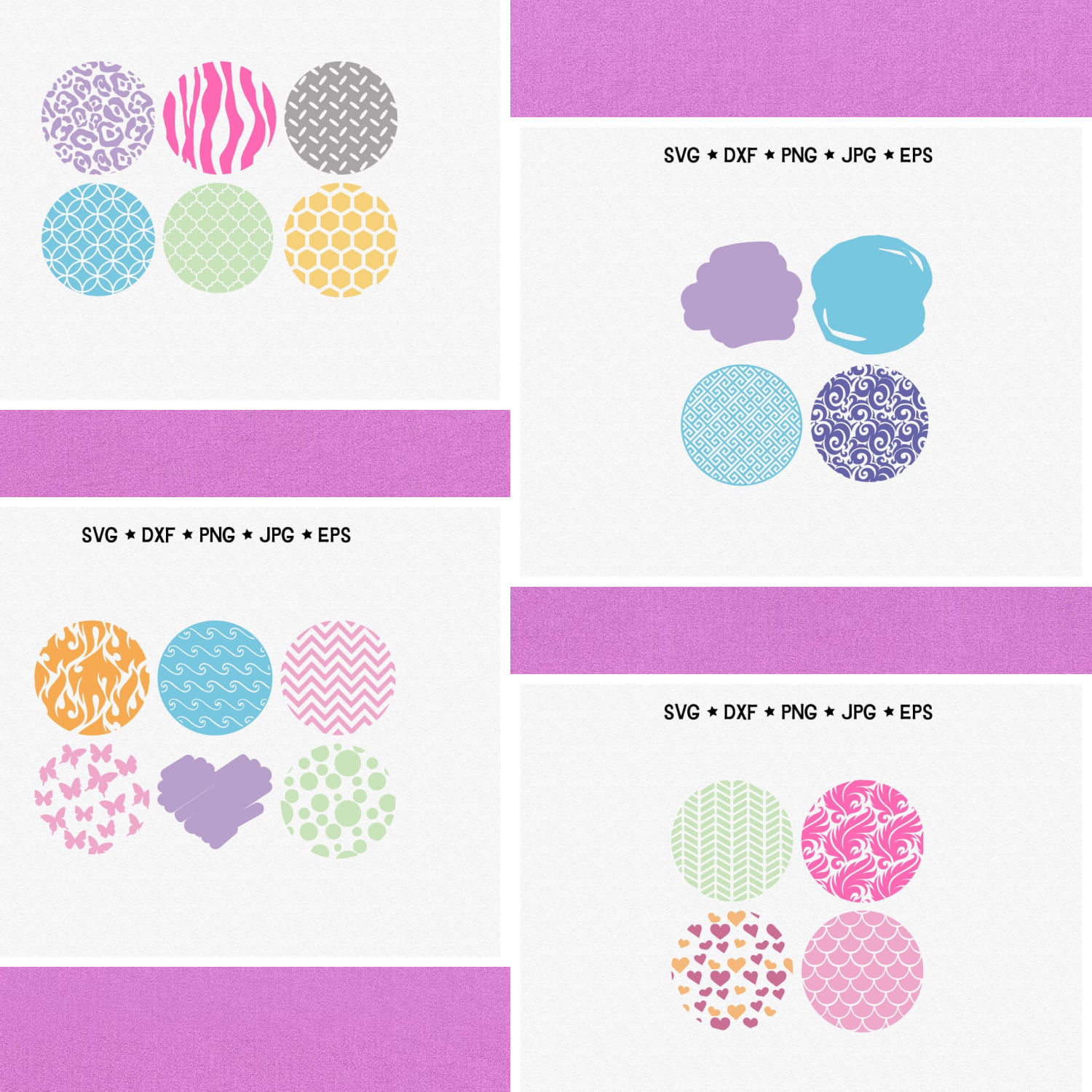 Round Pattern SVG cover image.