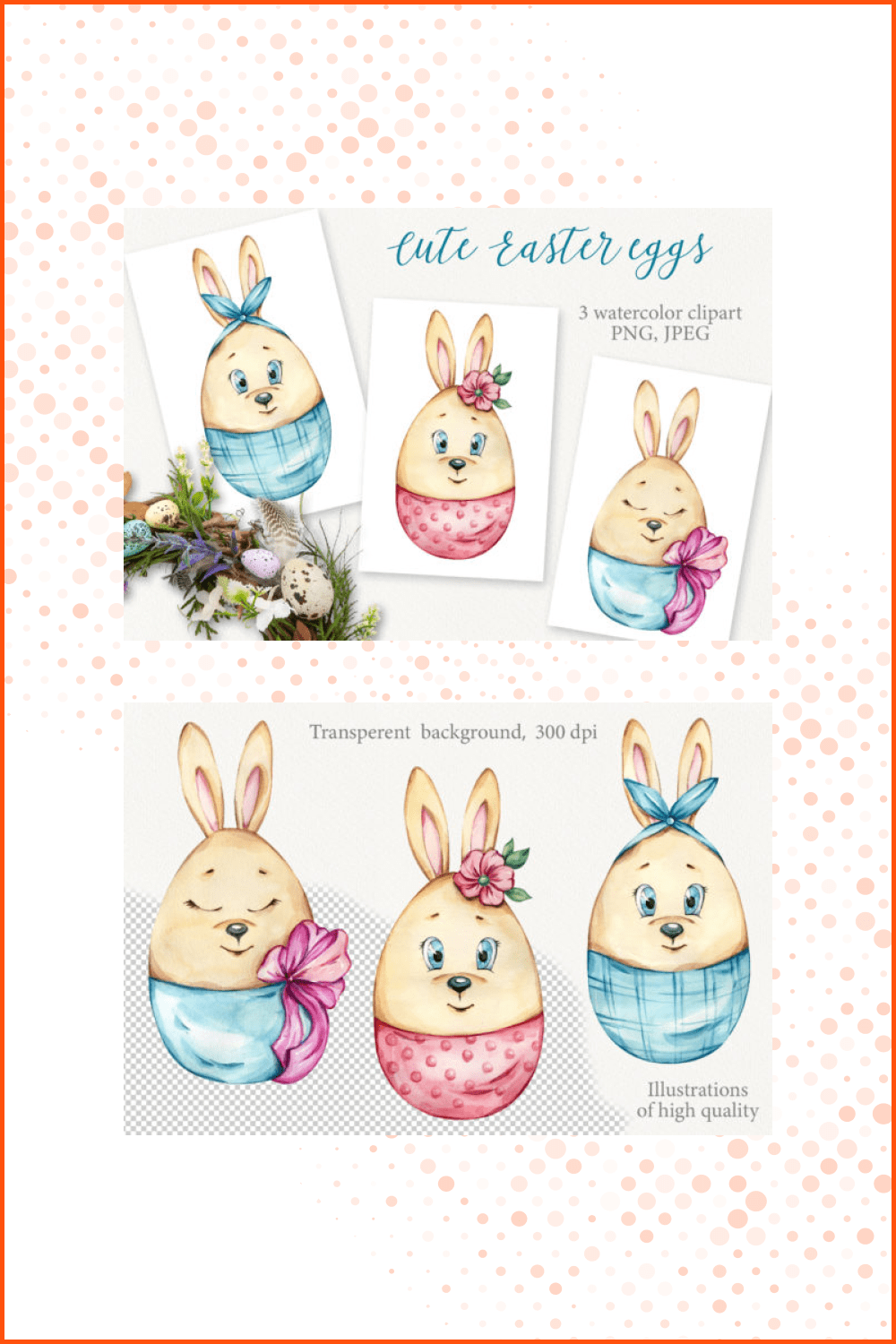 Cute Easter Eggs.