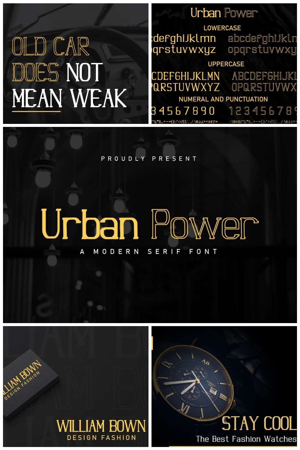 Urban Power Font.