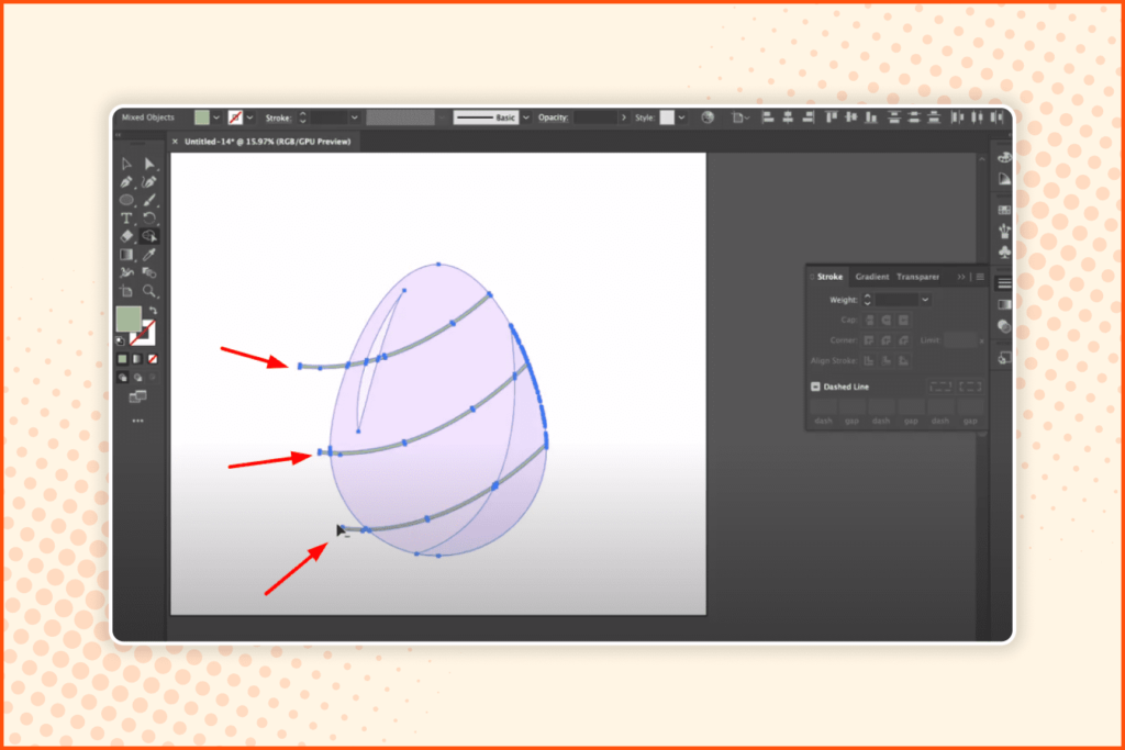 Drawing Easter Eggs in Adobe Illustrator [Step-by-Step Tutorial + Video]