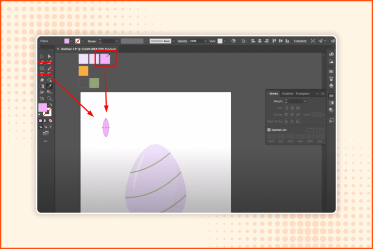 Drawing Easter Eggs in Adobe Illustrator [Step-by-Step Tutorial + Video]