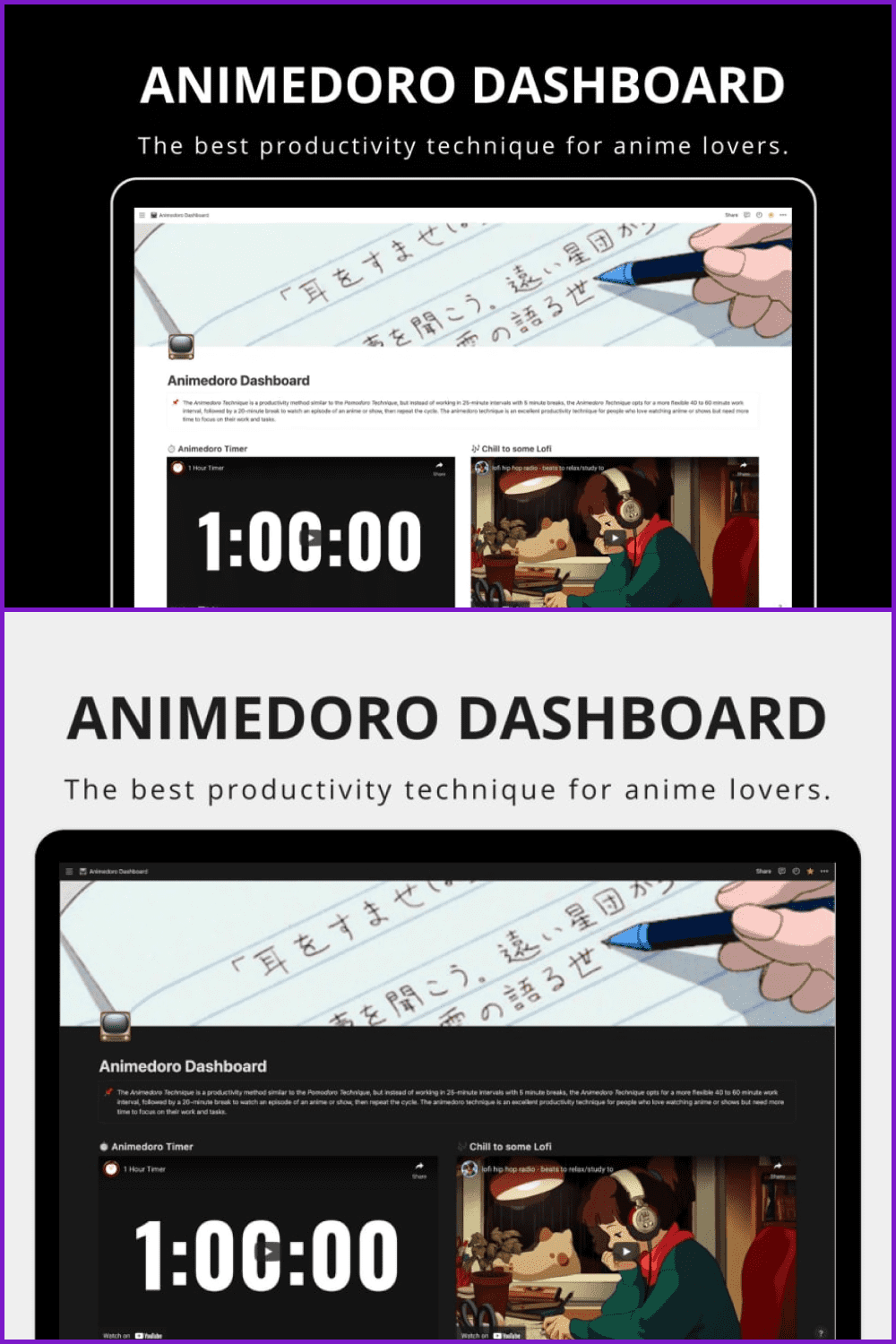 Anime Cafe Dashboard – The All-In-One Personal Hub.