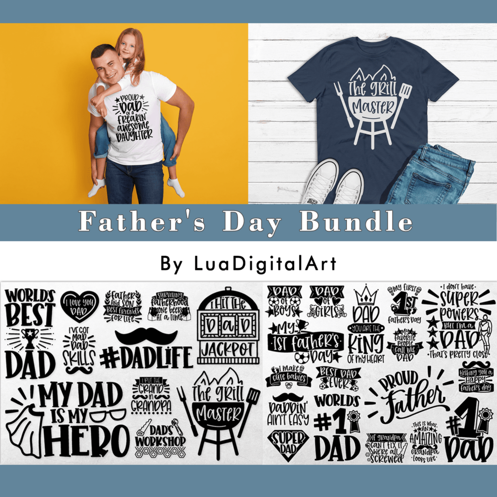 Fathers Day Svg Bundle | Dad Svg | Svg Cut Files For Cricut – MasterBundles