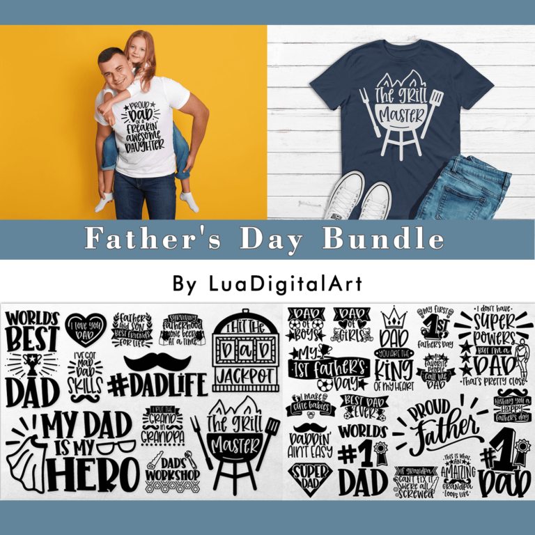 Fathers Day Svg Bundle | Dad Svg | Svg Cut Files For Cricut – MasterBundles