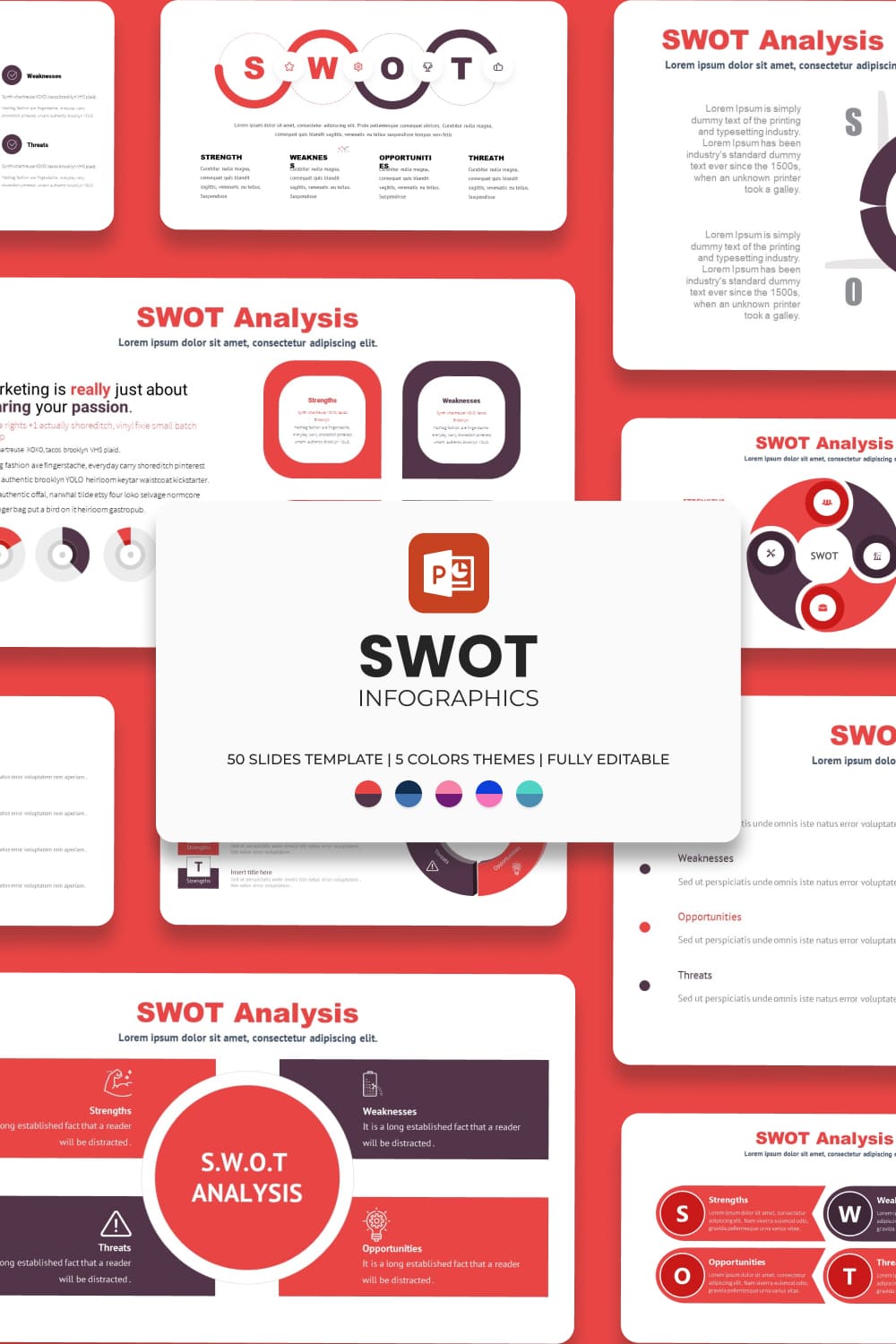 3 swot powerpoint template 1000h1500 2