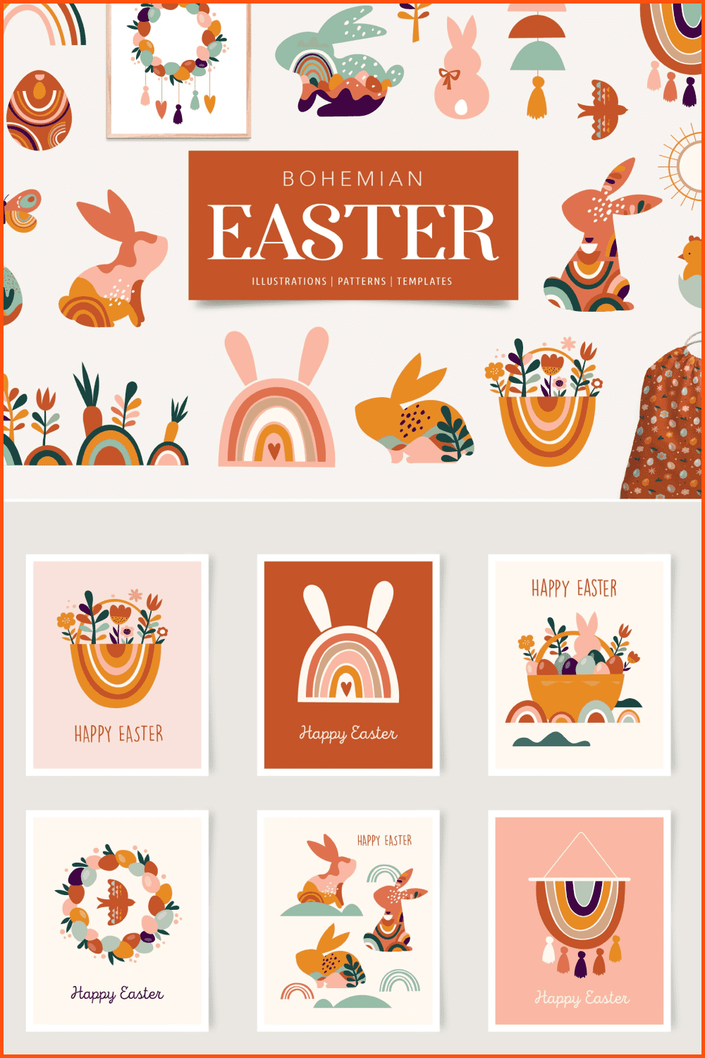 Bohemian Easter collection.