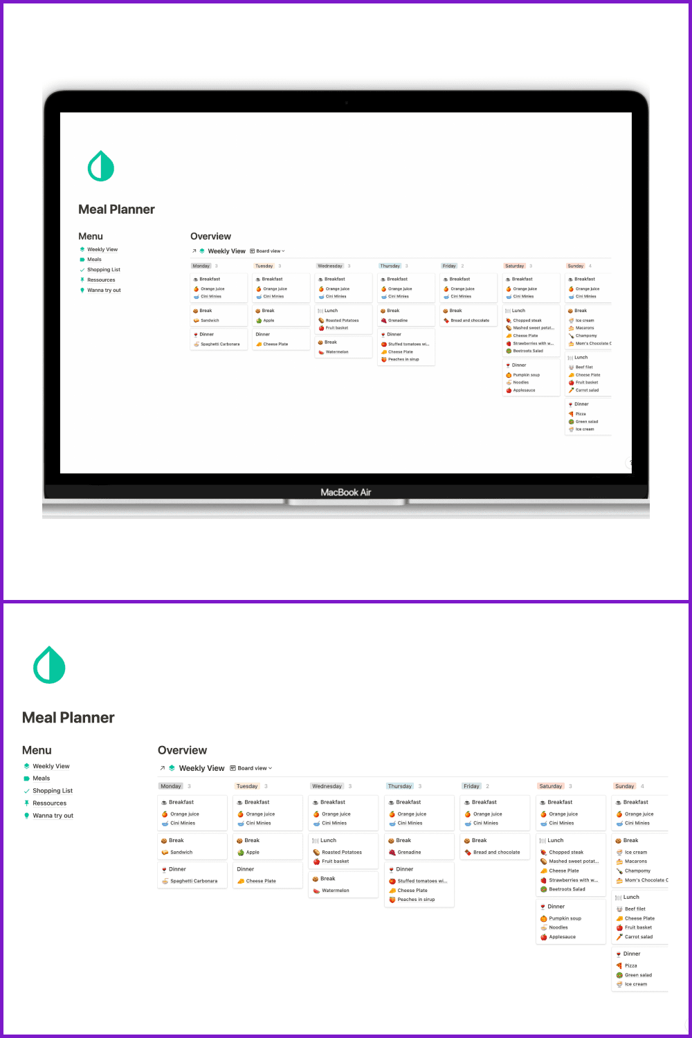 Meal Planner.