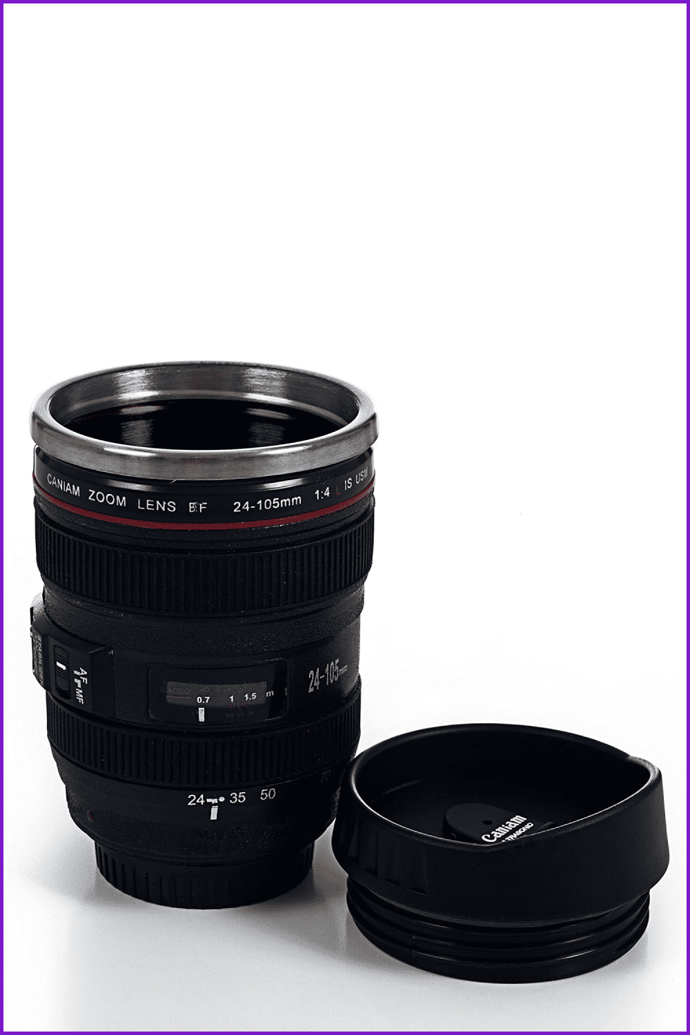 Camera Lens Coffee Mug.