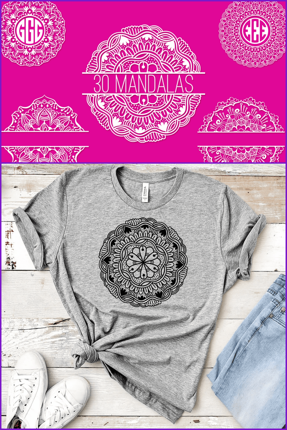 Yoga Svg, Yoga Clipart, Yoga Mandala Svg, Meditation Svg, Svg Cut Files,  Mandala Ornament Clipart Zentangle Boho Style Vector Illustration 